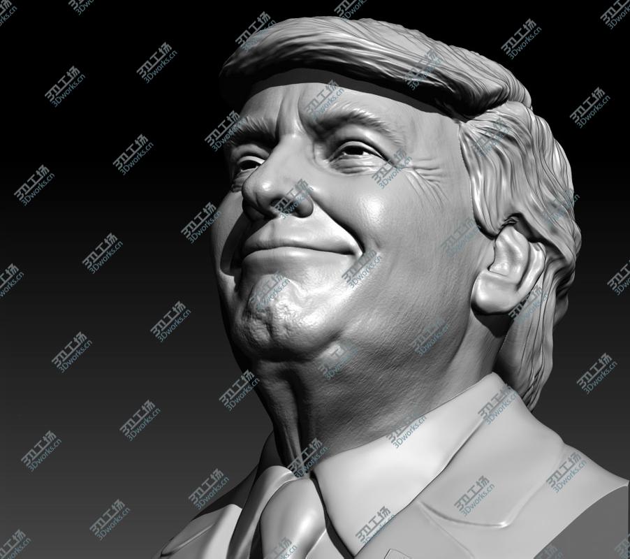 images/goods_img/2021040161/Donald Trump Bust 3D model/4.jpg